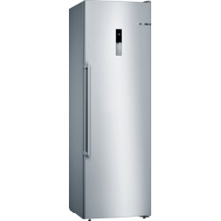 Congelador de libre instalación, 186 x 60 cm, Acero inoxidable antihuellas Bosch GSN36BIEP